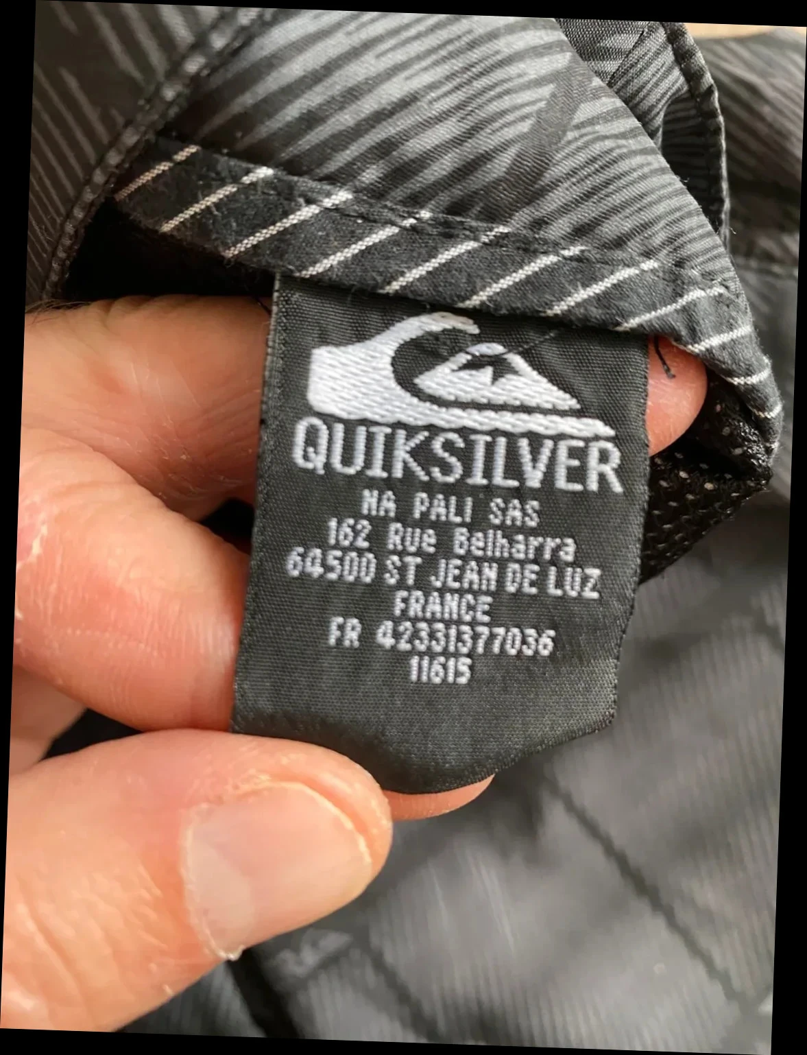 Bermuda de banho Quiksilver surf praia preto cinza tamanho XL – photo 8
